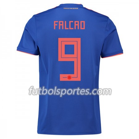 Camisetas Colombia Falcao 9 Segunda Equipacion Mundial 2018